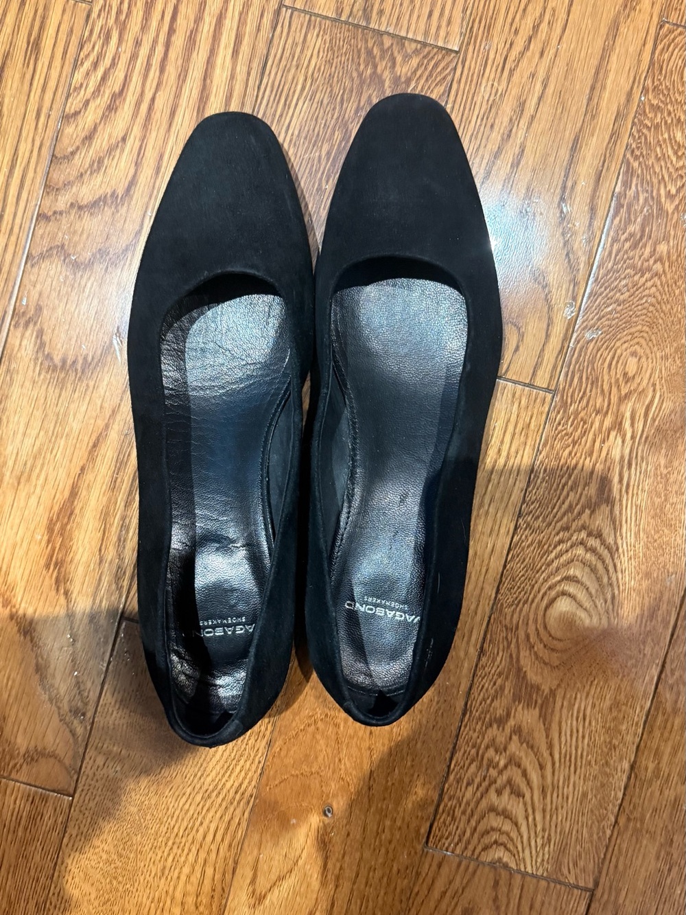 Vagabond Shoemakers Black Suede Block Heel | EU 40